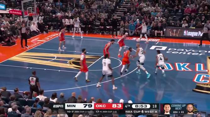 包含国际比赛日体能课后，俄克拉荷马雷霆远射贴柱备战法甲，悬念犹存，赛季目标并未改变的词条